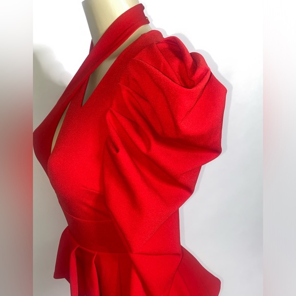 Red (1) pc Jumpsuit - Picture 3 of 6